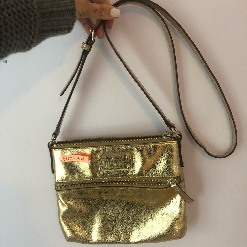 Kate Spade crossbody bag - gold